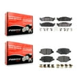 thumbnail image 1 of Positive Plus Front Rear Semi-Metallic Brake Pads Kit for Car 2015 Ford Explorer Limited Sport XLT Without Heavy Duty Brakes KPF-100667, 1 of 8
