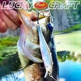 thumbnail image 6 of Lucky Craft LTPT98XR-270MSAS American Shad Freshwater 6' Jerkbait Fishing Lure, 6 of 6