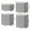 Gray, variant on Reinforced Non-Woven Storage Bin - Large Capacity Zippered Container For Blanket Organization And Seasonal Clothing Storage With Foldable Design And Durable Material For Home Organization