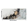 thumbnail image 3 of Large Pad Desk Mat With Leaf Print For Home Gaming And Study 400x900mm Rubber Keyboard Pad Home & Pad Nice Edge Thick Desk Mat Laptop Computer Desk Wrist Support Gel Cool Desk Stuff under 10 Drop Desk, 3 of 4