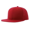 thumbnail image 1 of Atlantis  Adult 6 Panel Sustainable Flat Peak Baseball Cap, 1 of 3
