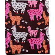 Book Sleeves Llama Gifts For Women Teen Girls Book Sleeve Book Protector Pouches Canvas 10 Inch x 8 Inch