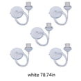 thumbnail image 2 of Naiovety Soporte de lámpara colgante de techo ajustable para oficina en casa, Base de luz colgante para sala de estar, accesorios de iluminación de Iluminación novedosa Blanco 2m Naiovety HA071363-06B, 2 of 6