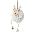 thumbnail image 2 of Adornos navideños Adorno para árbol de Navidad hecho de madera Adecuado para colgar muñecos de nieve de edad avanzada en habitaciones Salas de estar Exhibición Decoración para árbol de Navidad Decorac, 2 of 6
