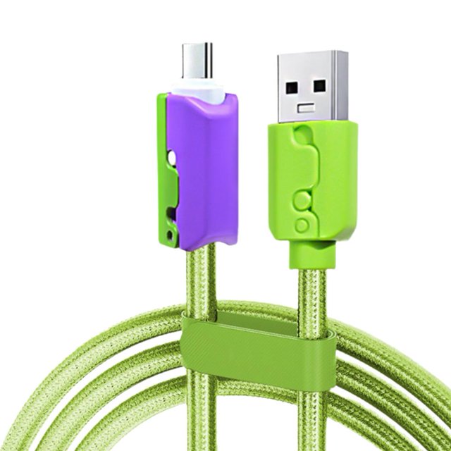 EZLIFE Cable de carga rápida USB a tipo C para sincronización de datos Cable de carga para teléfono móvil Ne K8N8