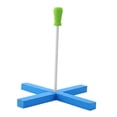 thumbnail image 3 of Soporte de béisbol para niños, soporte de bateo estable, estante para equipo, soporte de práctica, soporte para pelotas de béisbol para niños para par, 3 of 8