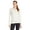 Cream, variant on Midweight Women's Wool Crew Top - 100% Merino Wool