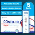 thumbnail image 4 of Genabio COVID-19 Rapid Self-Test Kit Easy At Home 15 Minute COVID Home Test, 5 Pack, 4 of 9
