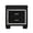 Black, variant on Nightstand Made of Wood with Faux Alligator Fronts / Suitable for Bedroom Decor