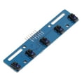 thumbnail image 6 of Neyseki 5 Way Tracking Sensor Infrared Reflection Sensor Module Photoelectric TCRT5000L 3.3V‑5V, 6 of 7