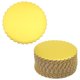 thumbnail image 1 of Uxcell 30 Pcs Rondas de Cartón para Pasteles, Bandejas Circulares de 6 Pulgadas, Doradas, 1 of 6