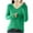 Green, variant on Fmbrln Womens Basic Knitted Sweaters Fall Winter Fashion Long Sleeve V Neck Sweaters Tops Casual Loose Solid Color Pullover Sweaters Army Green L