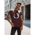 thumbnail image 2 of Japanese Obon Summer Holiday T-Shirt Men -Image by Shutterstock, Male 4X-Large, 2 of 4