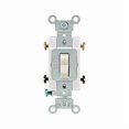 thumbnail image 1 of Interruptor de doble polo Leviton 20A AC Quiet Light Almond, 1 of 1