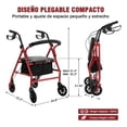 thumbnail image 4 of Andadera Ortopédica Asiento Silla Adulto Mayor Con Bolsa, 4 of 5