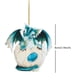 thumbnail image 4 of Decoraciones Navideñas Dragón Dibujos Animados Acrílico para Fiesta Navidad () Azul, 4 of 4