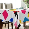 thumbnail image 5 of Yayeee Tablecloths 60" x 108" Rectangle Wrinkle Resistant Party Table Cover, Cartoon Graphic, 5 of 8
