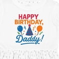 thumbnail image 4 of Inktastic Happy Birthday Daddy Celebration Girls Toddler Dress, 4 of 5