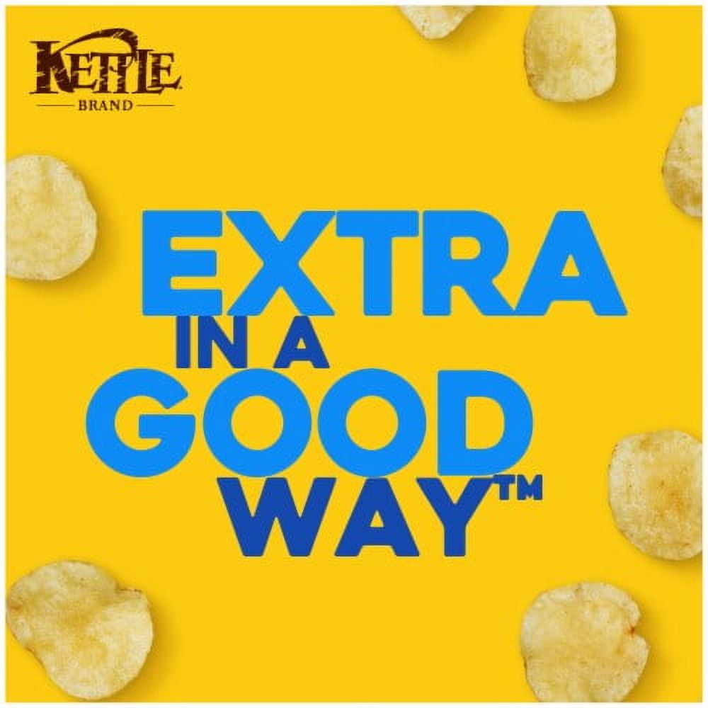 2X - Kettle Brand Potato Chips Unsalted Kettle Chips-7.5 oz