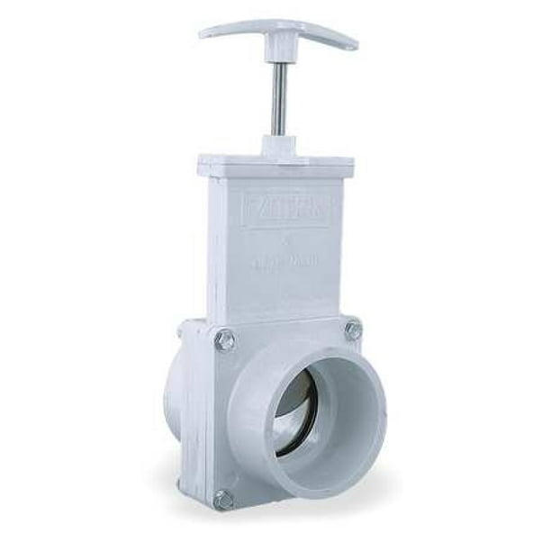VALTERRA 6201GR Gate Valve,Class 125,2 In.,Slip,PVC