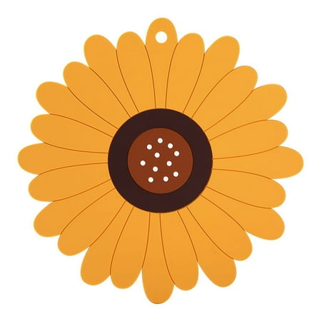

Sunflower Silicone Pot Pad Multi-functional Cup Coaster Kitchen Cup Coaster