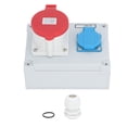 thumbnail image 1 of Enchufe De Pared TICFOX CEE IP44 Resistente Al Agua CA 250V 16A Estilo Europeo Y Enchufe Combinado CEE De 5 Pines 32A CA 220-380V 240-415V, 1 of 8