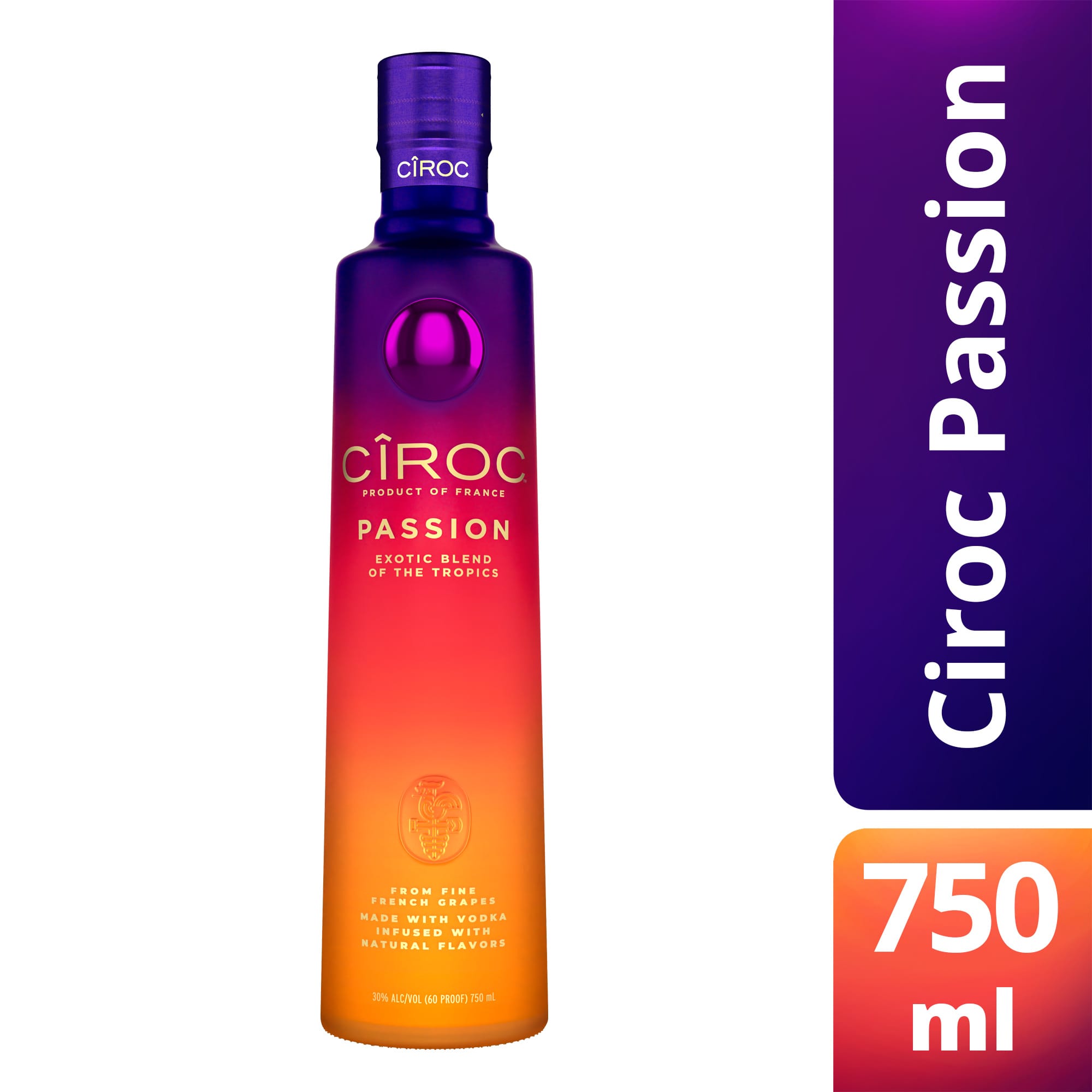 CIROC Passion, 750 mL (Made with Vodka Infused with Natural Flavors
