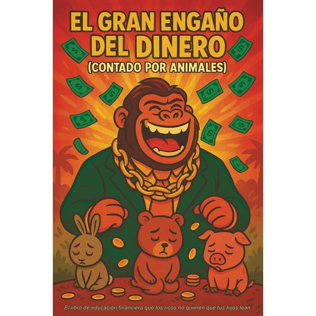 Libro El Gran Engaño del Dinero Educación financiera en español
