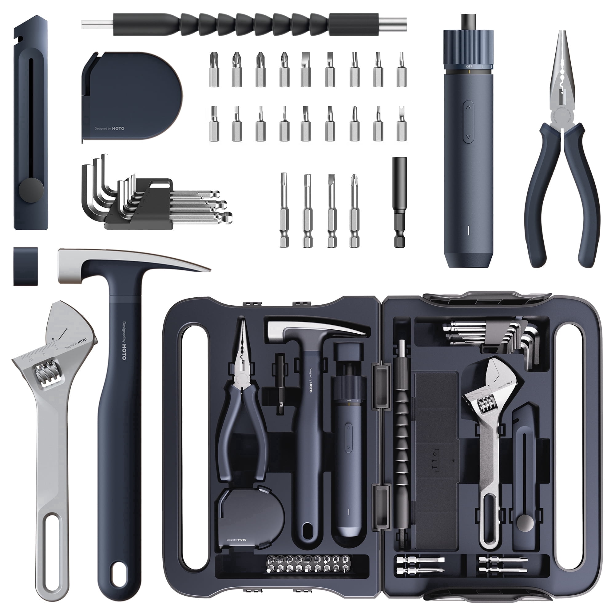 STANLEY, Homeowner's 65-Piece DIY Tool Kit, 94-248 - Walmart.com
