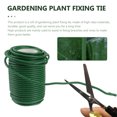 thumbnail image 3 of HEALEEP Attaches de Câble Robustes 2 Rouleaux pour Outils de Jardinage TPR et Fer 786x0.14x0.14 Po, 3 of 8