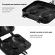 thumbnail image 3 of Sartén Con Forma Pescado Doble Moldes para Gofres Bandeja Hornear Taiyaki Aleación Aluminio, 3 of 8
