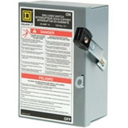 Square D 30 amps Fusible Single Pole Fuse Safety Switch