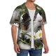 thumbnail image 2 of Fotbe Daisy Guinea Pig Camisa Estampada de Manga Corta para Hombre, Casual de Verano, Estilo Playero, Sin Arrugas-3X-Large, 2 of 5
