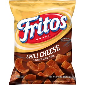 Fritos Corn Chips Chili Cheese Flavored Snack Chips, 9.25 Ounce Bag