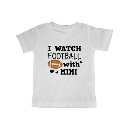 

Inktastic I Watch Football with My Mimi Gift Baby Boy T-Shirt