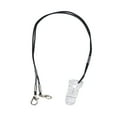 thumbnail image 3 of Hearing Aid Anti Lost Lanyard, Beautiful Black Rope Hearing Aid Protecting Rope White Transparent Clip  For Work For Travel For Children Elderly, 3 of 8