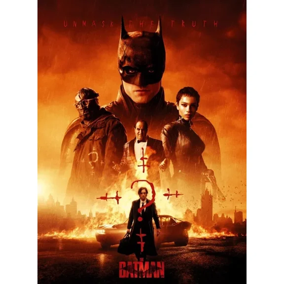 POSTER Poster The Batman - Unmask the truth UNFRAMED, 12x18