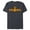 Navy Heather, variant on Disney Snow White and The Seven Dwarfs Halloween - Short Sleeve Blended T-Shirt for Adults - Customized-Black