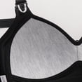 thumbnail image 4 of Qingpeng Womens Wireless Push Up Bra Adjustable Straps Soft Breathable Light Support All Day Daily Comfort Underwear, 4 of 6
