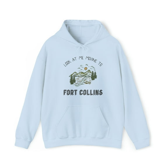 Moving to Fort Collins Colorado Hoodie, Gifts, Hooded Sweatshirt