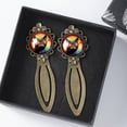 thumbnail image 3 of Cats Vintage Copper-Colored Lace Bookmarks - Set of 2 Stainless Steel Book Accessories for Readers and Book Lovers, 3 of 5