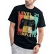 thumbnail image 1 of Camiseta de 21 cumpleaños para hombre, camiseta de juego para hombre, camiseta completa de nivel 21, camisetas de ocio, 1 of 7