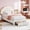 FULL Beige, variant on Gaderth Twin Upholstered LED Bed Frame with Storage Drawer and Adjustable Petal Headboard. Berber Fleece Princess Platform Bed Frame for . Wood Slats Support