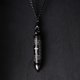 thumbnail image 4 of unbranded Collar De Inoxidable Negro Con Colgante De Cruz Oración Del Para Con Compartimento Secreto, 4 of 5