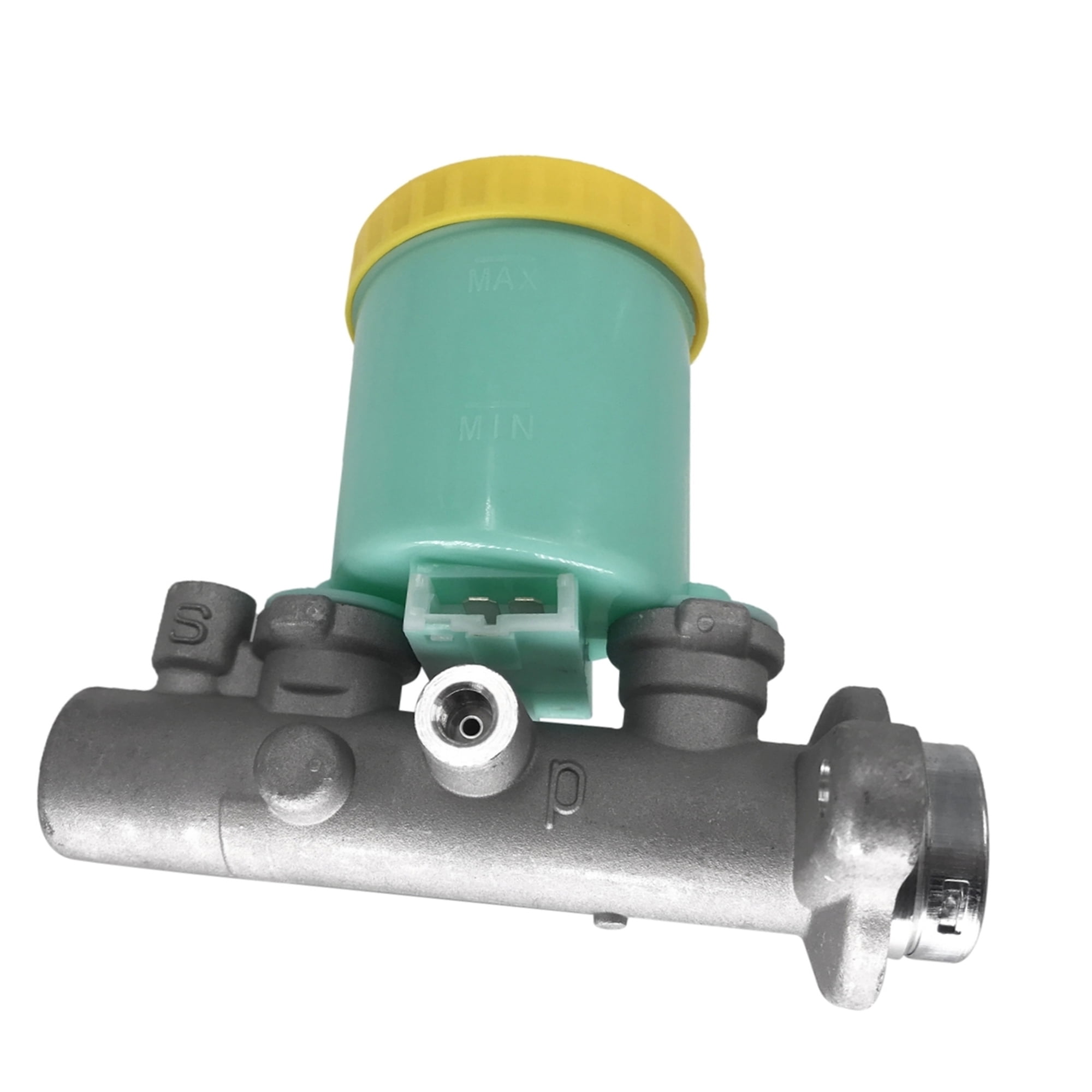 PHILTOP Brake Master Cylinder Assembly For Nissan D21/Pickup - M39593, 1" Bore, Aluminum, 2 Outlets