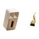 thumbnail image 5 of Funda rectangular multiusos para caja de pañuelos con diseño de llama de resina abstracta de arte moderno para decoración de oficina y sala de estar., 5 of 8