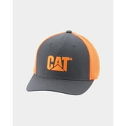 Caterpillar Men's MESH Cap, HI-VIS Orange, One Size