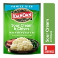 thumbnail image 2 of (2 pack) Idahoan Sour Cream & Chives Mashed Potatoes Family Size, 8 oz Pouch, 2 of 10
