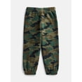 thumbnail image 2 of Wonder Nation Toddler Boys' Fleece Jogger Pants, Sizes 3T-5T, 2 of 3