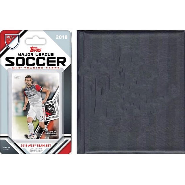 C&I Collectables DCUNIT18 MLS D.C. United Licensed 2018 Topps Team Set & Storage Album
